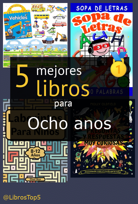 Mejores libros para ocho años