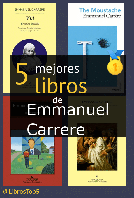 libros de Emmanuel Carrère