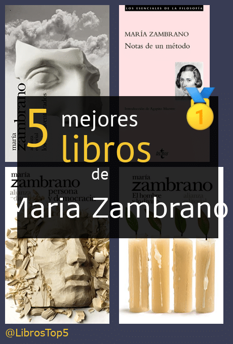 libros de Maria Zambrano