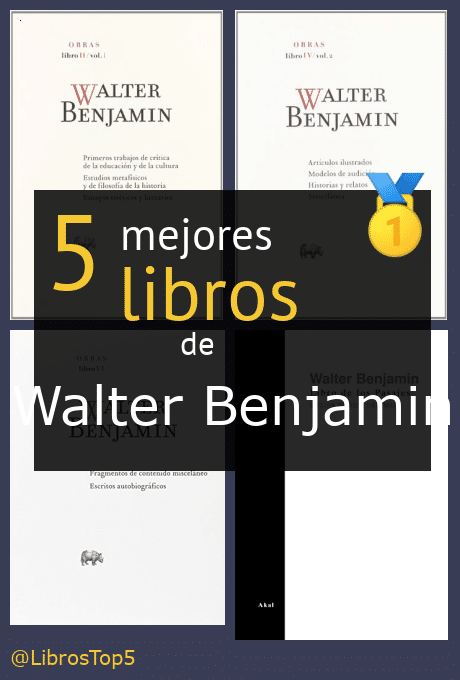 libros de Walter Benjamin