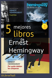 libros de Ernest Hemingway