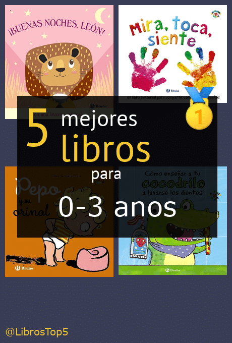 Mejores libros para 0-3 años