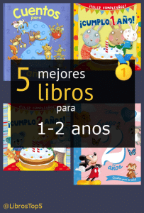 Mejores libros para 1-2 años