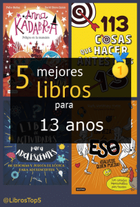 Mejores libros para 13 años