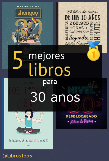 Mejores libros para 30 años