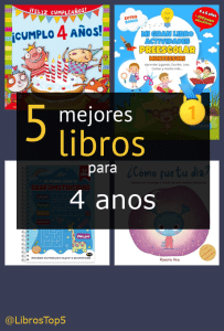 Mejores libros para 4 años