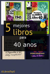 Mejores libros para 40 años