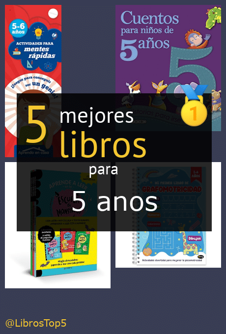 Mejores libros para 5 años