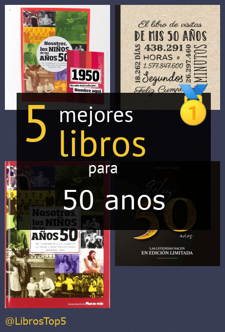 Mejores libros para 50 años