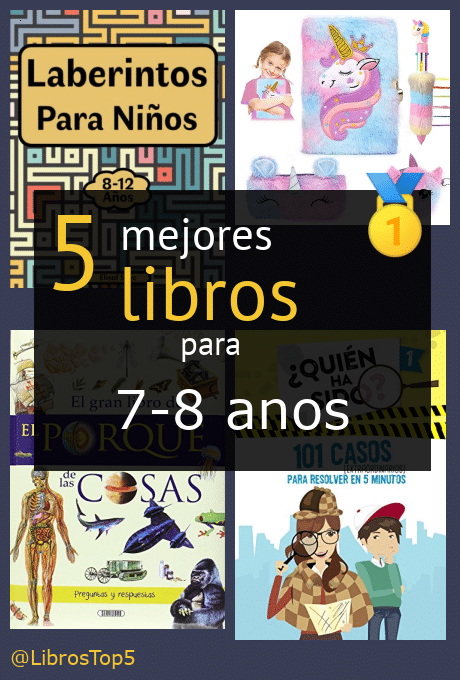 Mejores libros para 7-8 años