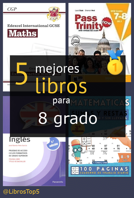 Mejores libros para 8 grado