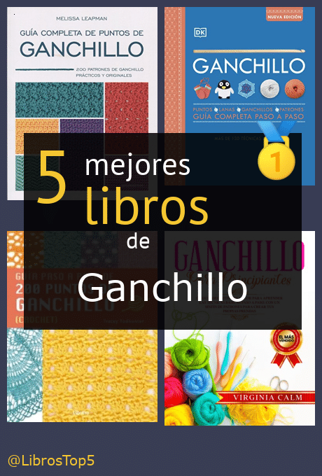 Los mejores libros de Crochet y Ganchillo para Diseñadoras 