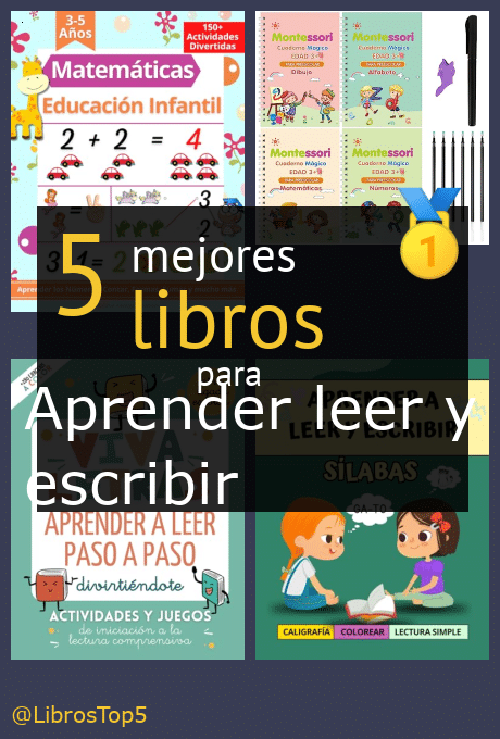 Mejores libros para aprender leer y escribir