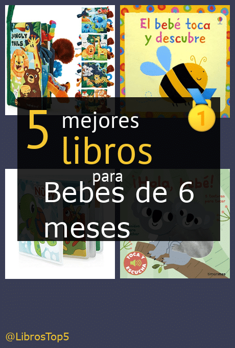 Mejores libros para bebes de 6 meses