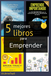 Mejores libros para emprender