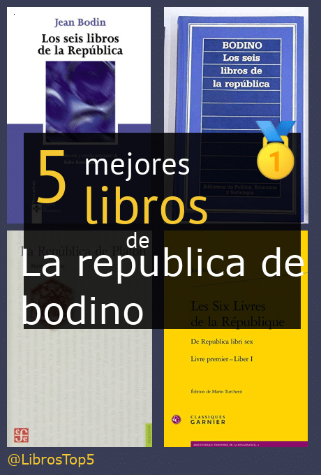 Mejores libros de la república de bodino