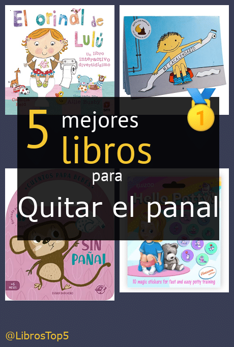 Mejores libros para quitar el pañal