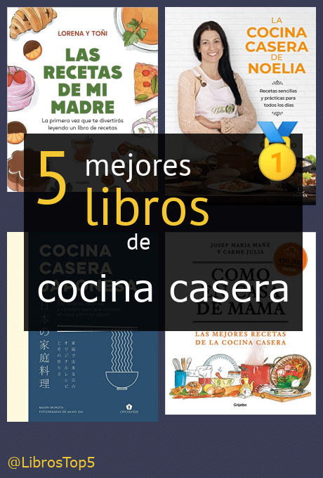 Mejores libros de cocina casera