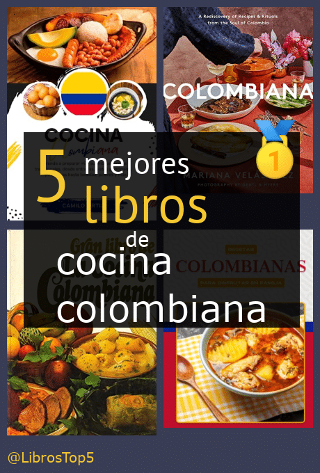 Mejores libros de cocina Colombiana