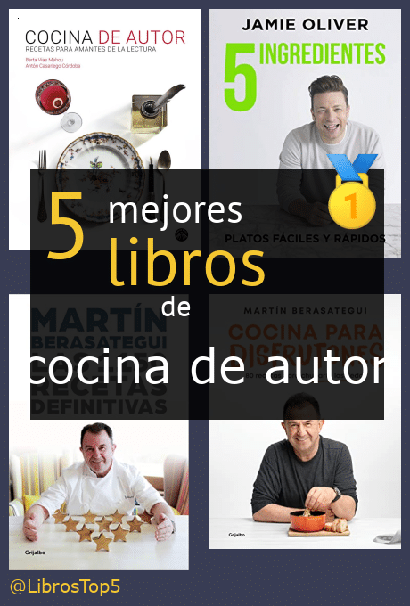 Mejores libros de cocina de autor