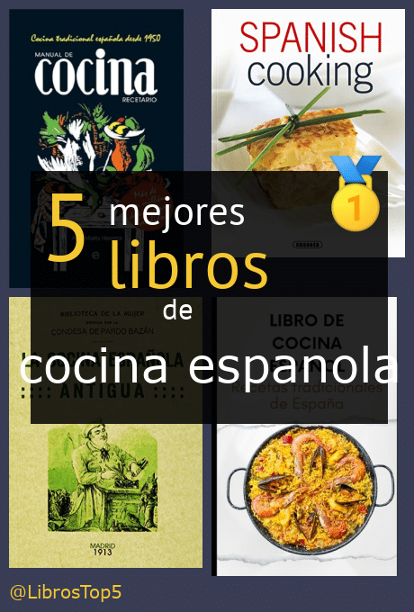 Mejores libros de cocina Española