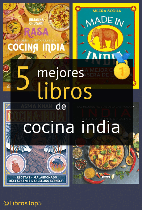 Mejores libros de cocina India